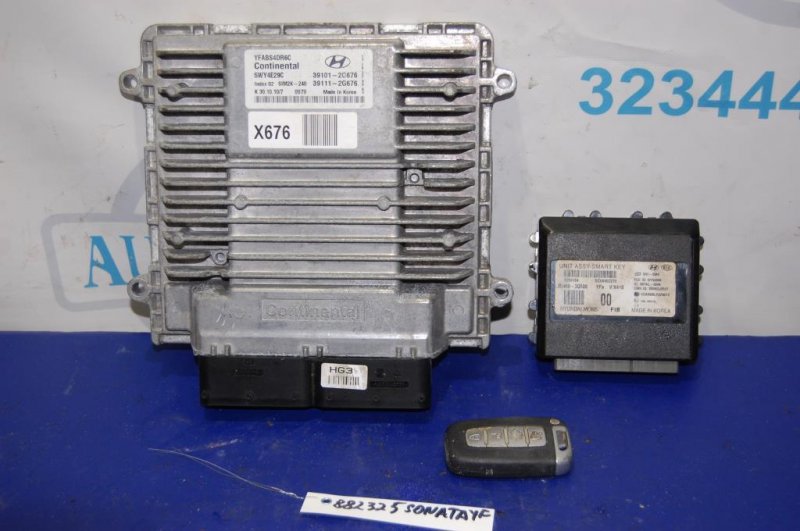 Блок управления двигателем HYUNDAI SONATA YF 10-14 2014 Седан 2.4 39111-2G676 Б/У