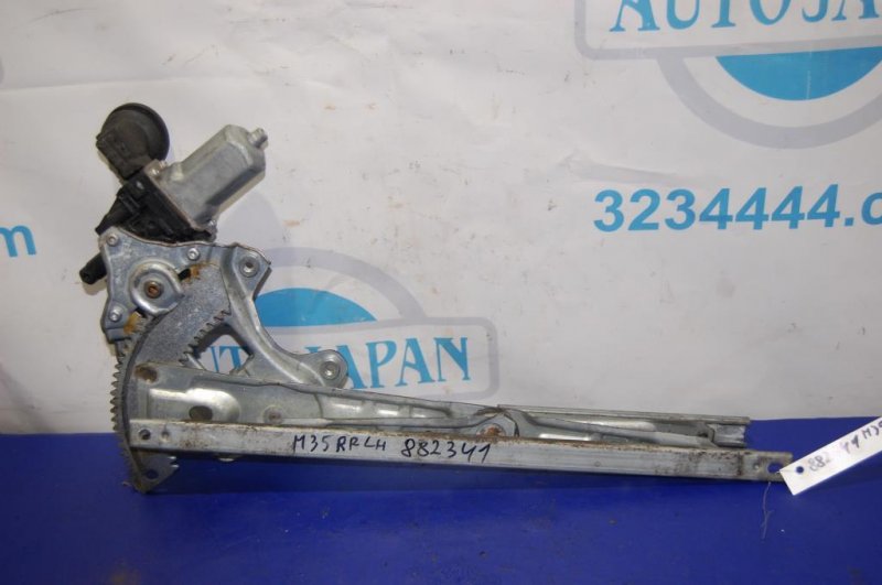 Стеклоподъемник задний левый INFINITI M35/M45 04-10 2008 Седан 3.5 VQ35DE 82731-EH100 Б/У