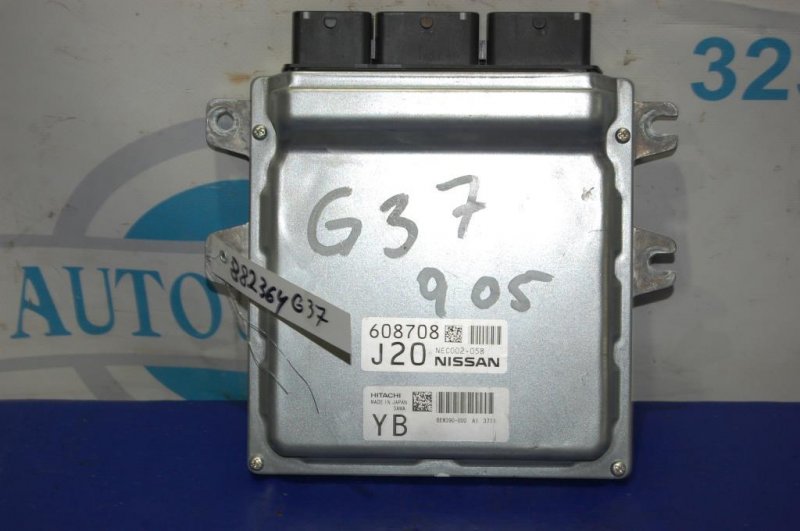 Блок управления двигателем INFINITI G25/G35/G37/Q40 06-14 2013 Седан 3.7 VQ37VHR 23703-1UX0A Б/У