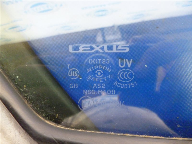Стекло двери глухое заднее правое LEXUS GS350 GS300 05-11 Седан 3.5