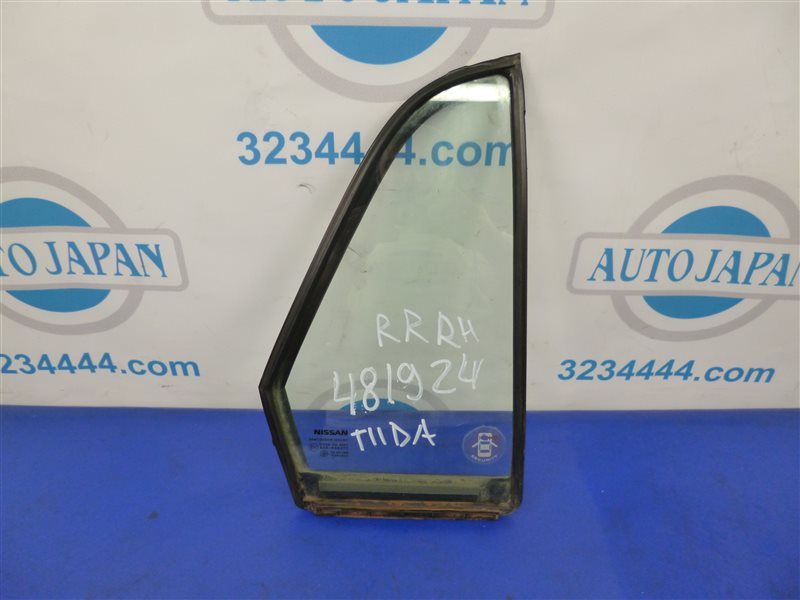 Стекло двери глухое заднее правое TIIDA/VERSA C11 04-11