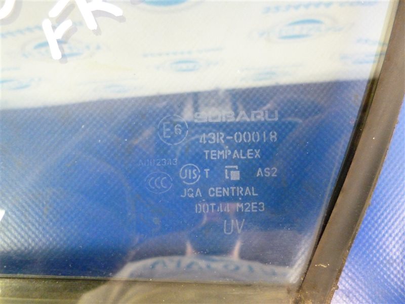 Стекло двери глухое переднее левое SUBARU FORESTER 12-19 Внедорожник 2.5