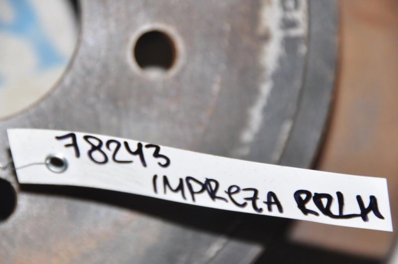 Тормозной диск задний IMPREZA 00-07 GD/GG