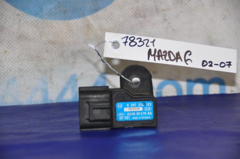 Датчик абсолютного давления (MAP sensor) MAZDA 6 GG 02-07 4S4G-9F479-AC Б/У