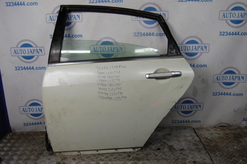 Дверь задняя левая NISSAN TEANA J31 03-07 H2101-9Y0MM Б/У