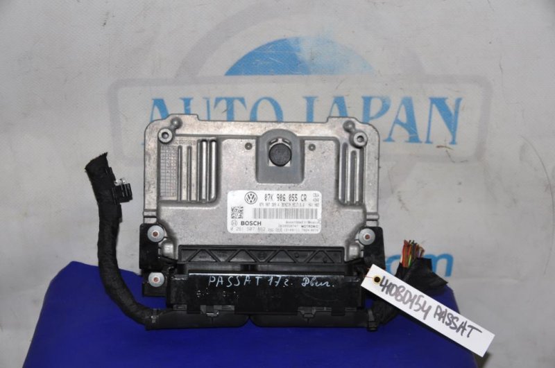 Блок управления двигателем VOLKSWAGEN PASSAT B7 11-15 2013 A32 2.5 CBUA 07K 906 055 CR Б/У