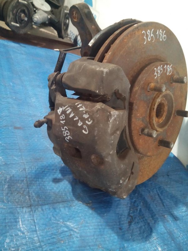 Запчасть суппорт тормозной передний левый MITSUBISHI GALANT 03-12 4605A018 Б/У Суппорт тормозной передний левый MITSUBISHI GALANT 03-12 4605A018 Б/У