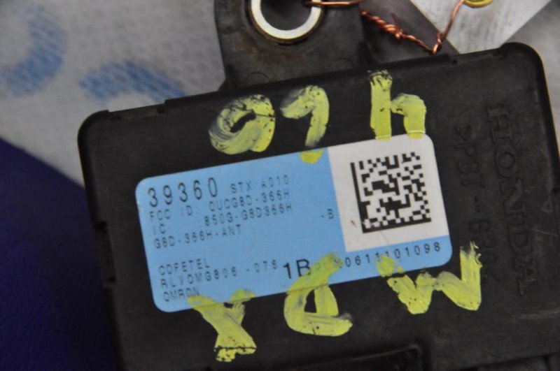 Блок управления дав.в шинах ACURA MDX (YD2) 06-13 YD2 3.7