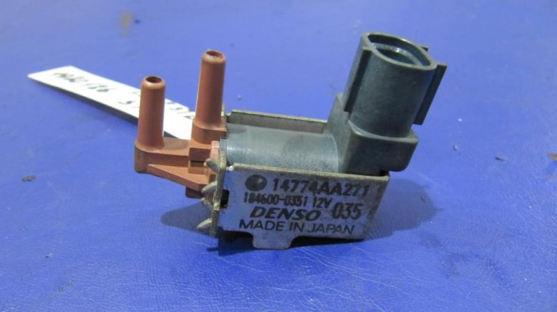 Клапан электромагнитный (вакуумный) SUBARU FORESTER SH 07-12 EJ20 14774AA271 Б/У