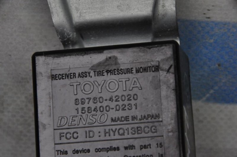 Блок управления дав.в шинах TOYOTA RAV4 05-12 ACA38 2.4 2AZFE