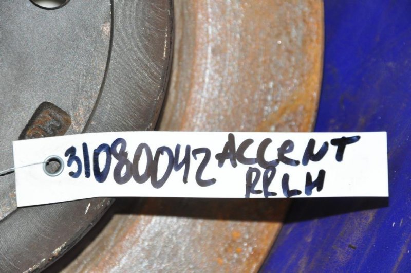 Тормозной диск задний ACCENT RB 10- 2012 Седан 1.6 Тормозной диск задний ACCENT RB 10- 2012 Седан 1.6