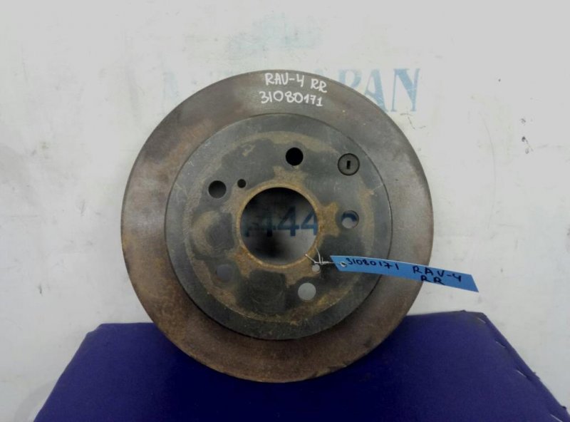 Запчасть тормозной диск задний TOYOTA RAV4 05-12 2006 ACA38 2.4 2AZFE 42431-42060 Б/У Тормозной диск задний TOYOTA RAV4 05-12 2006 ACA38 2.4 2AZFE 42431-42060 Б/У