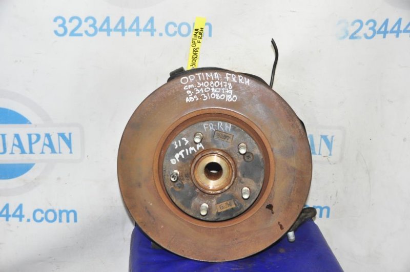 Тормозной диск передний KIA OPTIMA TF 11-16 2013 Седан 2.4 51712-3K110 Б/У