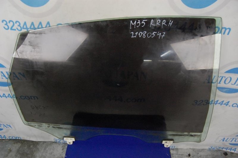 Запчасть стекло двери заднее правое INFINITI M35/M45 04-10 82300-EG00A Б/У Стекло двери заднее правое INFINITI M35/M45 04-10 82300-EG00A Б/У