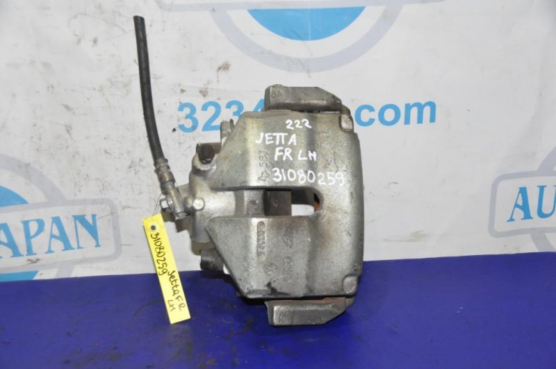 Суппорт тормозной передний левый VOLKSWAGEN JETTA USA 10-17 2016 162 1.4 CZTA 1K0 615 123 E Б/У