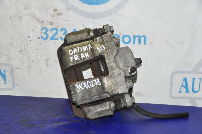 Суппорт тормозной передний правый KIA OPTIMA TF 11-16 2013 Седан 2.4 58130-3Q500 Б/У