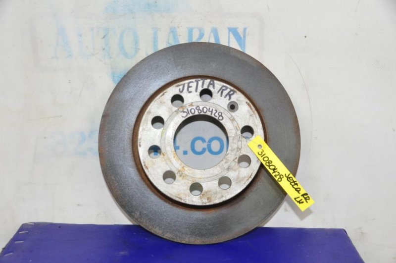 Тормозной диск задний VOLKSWAGEN JETTA USA 10-17 2016 162 1.4 CZTA 5C0 615 601 Б/У