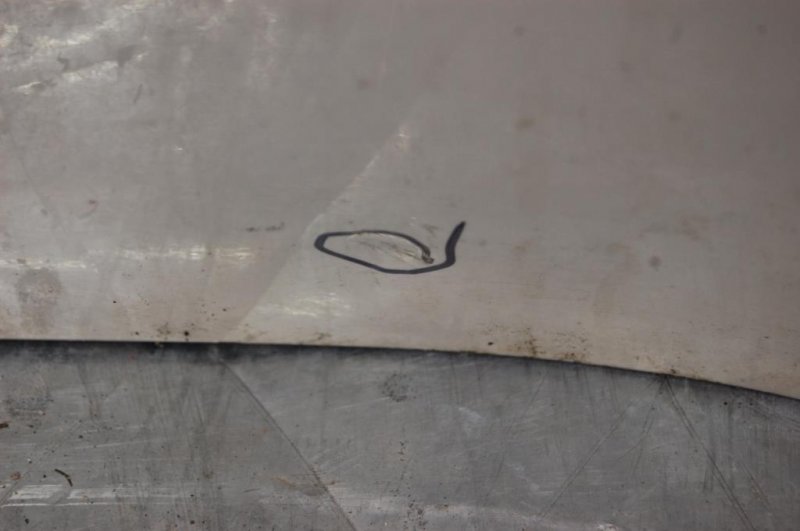 Дверь задняя левая GALANT 03-12