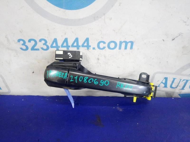 Ручка двери наружная задняя правая SUBARU IMPREZA 11-17 2015 Хетчбек 2.0 61160FJ000EN Б/У