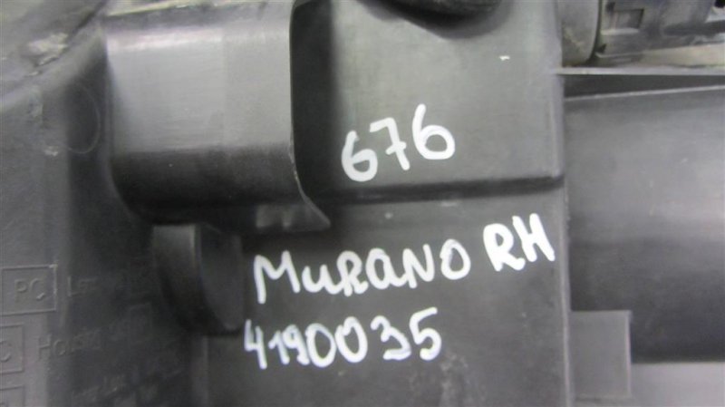 Фара передняя правая MURANO Z50 02-07 2006 Внедорожник 3.5 Фара передняя правая MURANO Z50 02-07 2006 Внедорожник 3.5