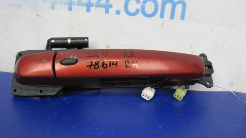 Ручка двери наружная задняя правая SUZUKI SX4 06-13 82812-63J00-ZJR Б/У