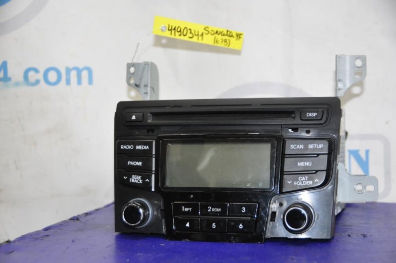 Магнитола HYUNDAI SONATA YF 10-14 2011 Седан 2.4 96180-3Q6004X Б/У