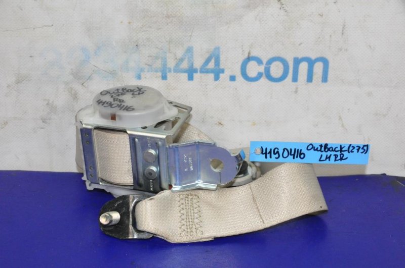 Ремень безопасности задний левый SUBARU OUTBACK 09-14 BR 2010 Внедорожник 2.5 64661AJ11AWJ Б/У