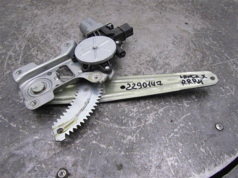 Стеклоподъемник задний правый MITSUBISHI LANCER X 10 07-15 5743A066 Б/У