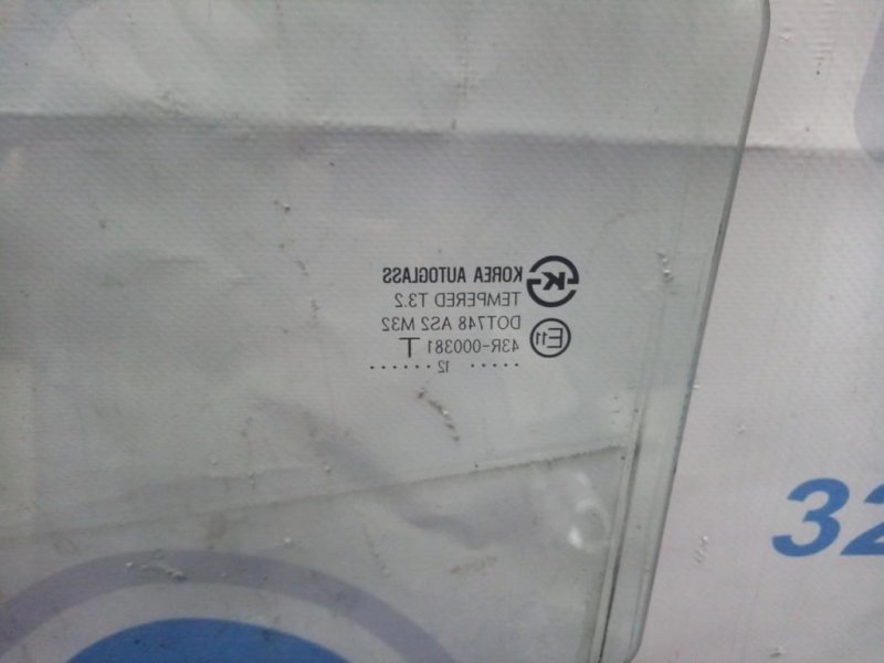 Стекло двери заднее правое ACCENT RB 10- Стекло двери заднее правое ACCENT RB 10-