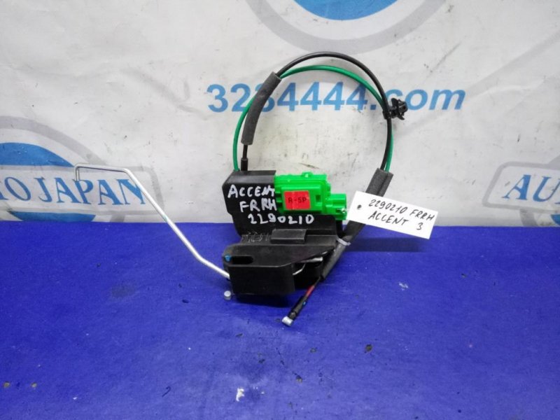 Замок двери передний правый HYUNDAI ACCENT RB 10- 81320-1R140 Б/У