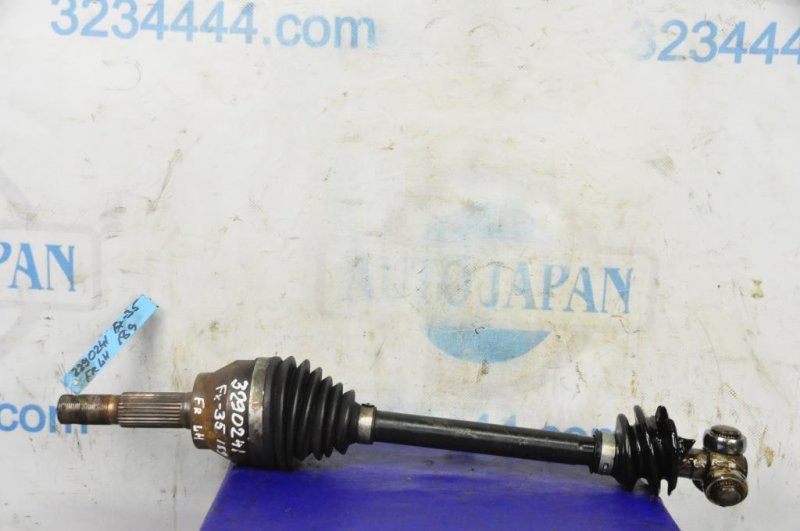 Привод передний левый INFINITI FX S50 03-08 2006 Внедорожник 3.5 39101-CG010 Б/У