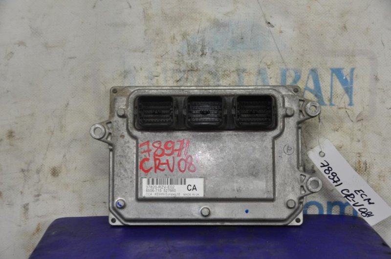 Блок управления двигателем HONDA CRV 06-12 37820-RZV-E02 Б/У