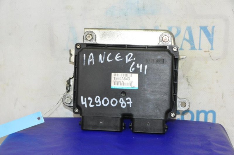 Блок управления двигателем MITSUBISHI LANCER X 10 07-15 2007 Седан 2.0 1860A843 Б/У