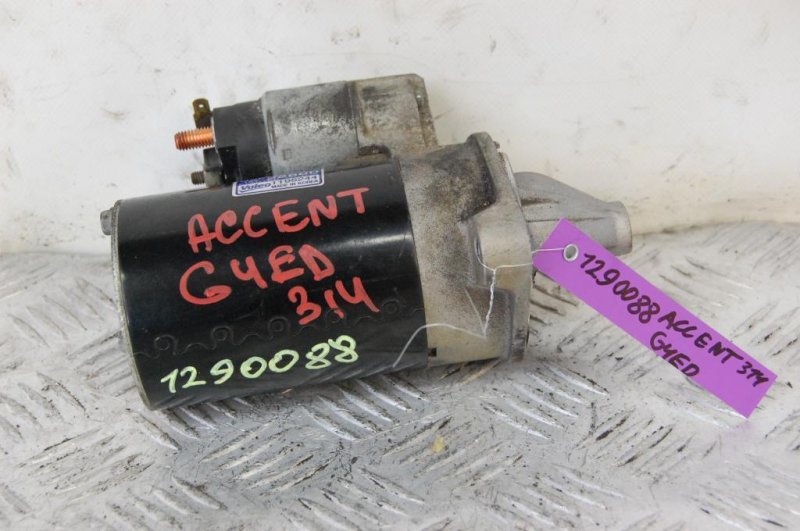 Стартер HYUNDAI ACCENT MC 06-10 2006 Седан 1.6 36100-22860 Б/У