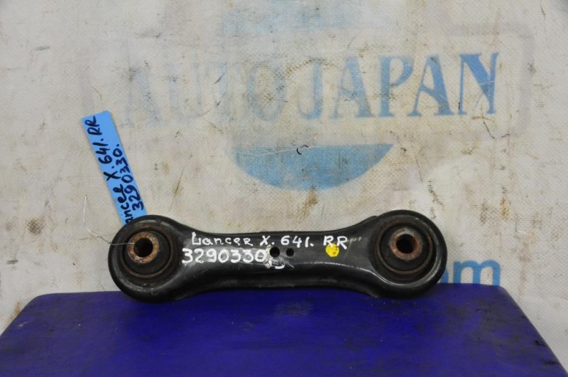 Запчасть рычаг задней подвески поперечный нижний задний левый MITSUBISHI LANCER X 10 07-15 2007 Седан 2.0 4117A005 Б/У Рычаг задней подвески поперечный нижний задний левый MITSUBISHI LANCER X 10 07-15 2007 Седан 2.0 4117A005 Б/У