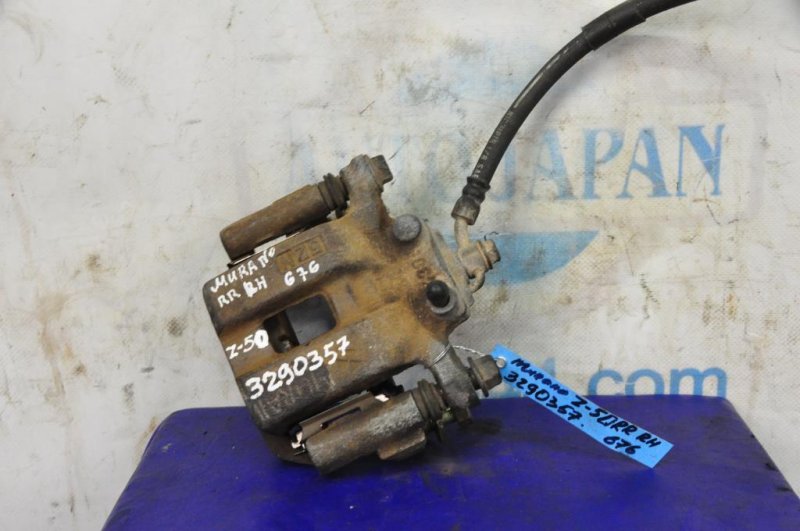 Запчасть суппорт тормозной задний левый NISSAN MURANO Z50 02-07 2006 Внедорожник 3.5 44011-CN11A Б/У Суппорт тормозной задний левый NISSAN MURANO Z50 02-07 2006 Внедорожник 3.5 44011-CN11A Б/У