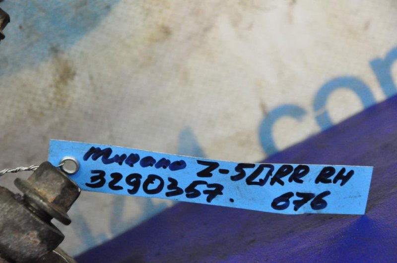 Суппорт тормозной задний левый MURANO Z50 02-07 2006 Внедорожник 3.5 Суппорт тормозной задний левый MURANO Z50 02-07 2006 Внедорожник 3.5