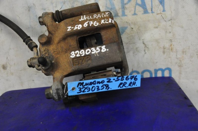 Суппорт тормозной задний правый MURANO Z50 02-07 2006 Внедорожник 3.5 Суппорт тормозной задний правый MURANO Z50 02-07 2006 Внедорожник 3.5