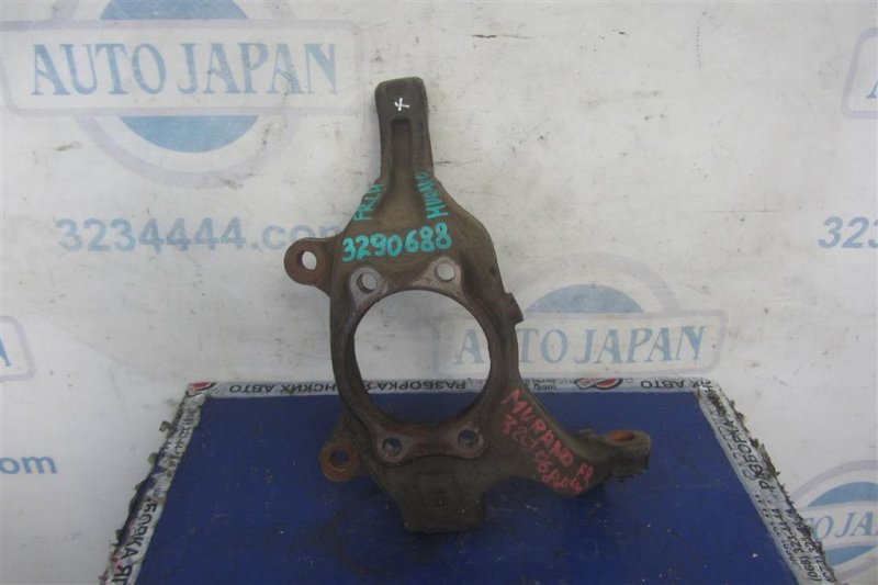 Кулак поворотный передний левый NISSAN MURANO Z50 02-07 2006 Внедорожник 3.5 40015-CN000 Б/У