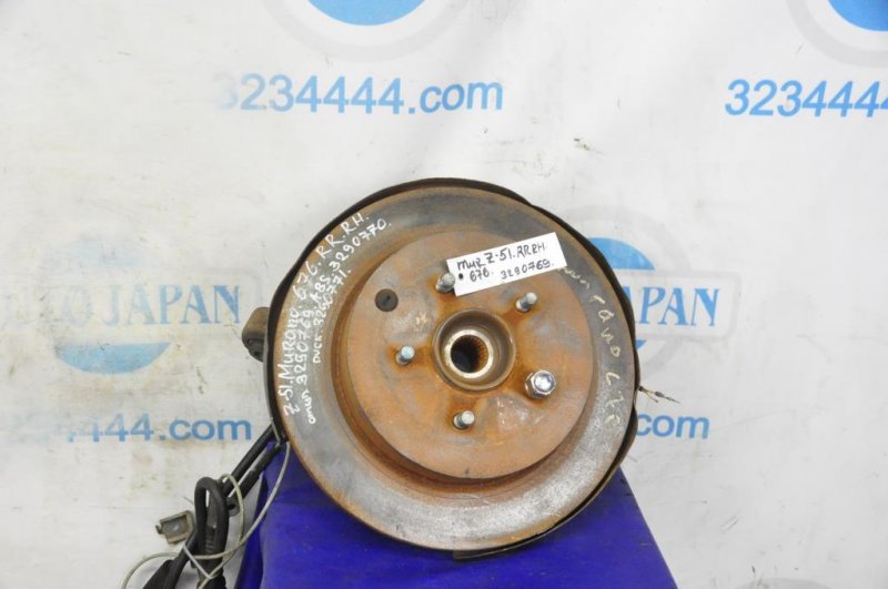 Тормозной диск задний NISSAN MURANO Z50 02-07 2006 Внедорожник 3.5 43206-CA000 Б/У