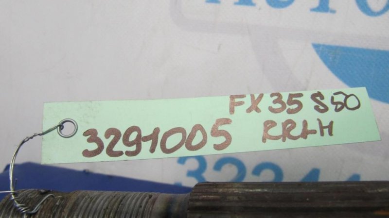 Привод задний задний левый FX S50 03-08 2006 Внедорожник 3.5