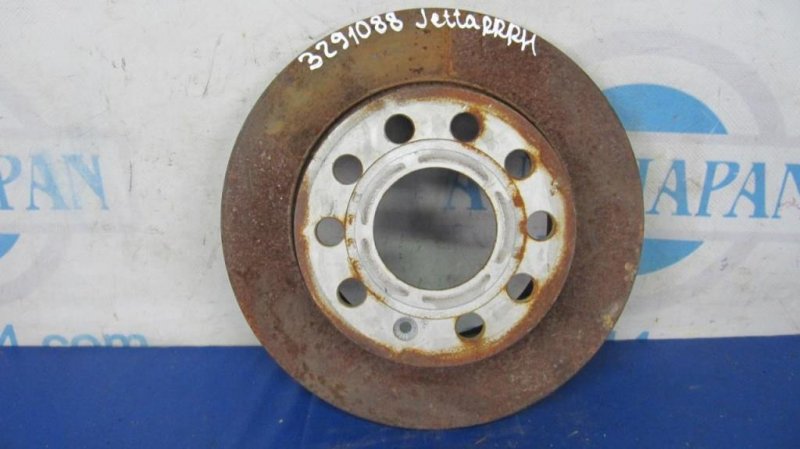 Тормозной диск задний VOLKSWAGEN JETTA USA 10-17 5C0 615 601 Б/У
