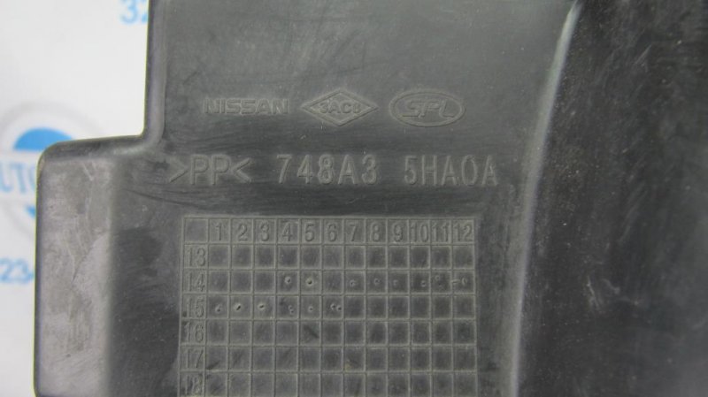 Защита заднего бампера задняя левая X-TRAIL/ROGUE T32 13-20