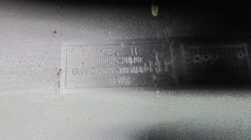 Брызговик задний правый I30 FD 07-12 Брызговик задний правый I30 FD 07-12