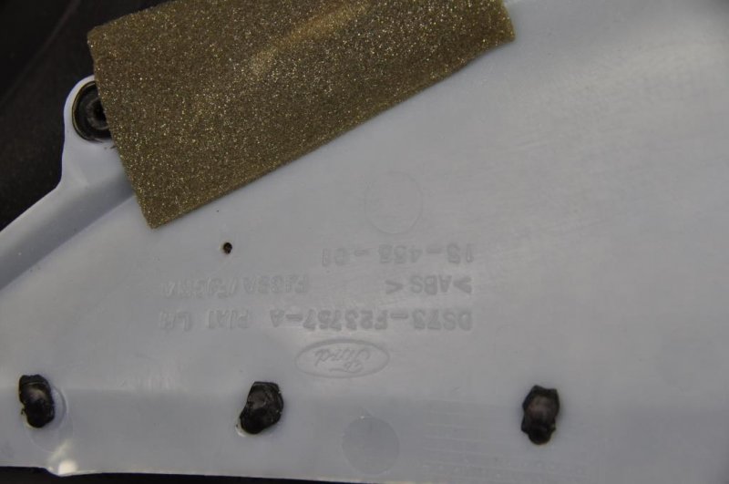 Карта двери передняя левая FUSION 14-