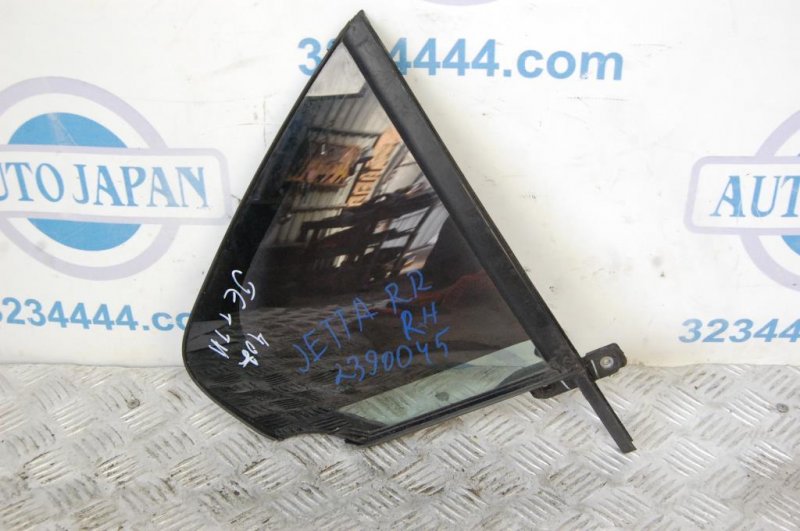 Стекло двери глухое заднее правое VOLKSWAGEN JETTA USA 10-17 5C6 845 214 Б/У