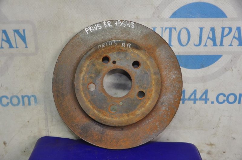 Запчасть тормозной диск задний TOYOTA PRIUS - 30 09-17 42431-12310 Б/У Тормозной диск задний TOYOTA PRIUS - 30 09-17 42431-12310 Б/У