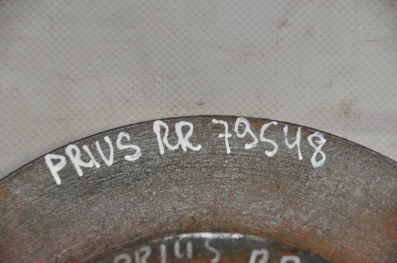 Тормозной диск задний PRIUS - 30 09-17 Тормозной диск задний PRIUS - 30 09-17