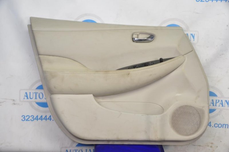 Карта двери передняя левая NISSAN LEAF 10-17 80901-3NA0A Б/У