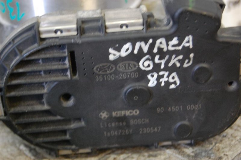 Дроссельная заслонка SONATA YF 10-14 2011 Седан 2.4